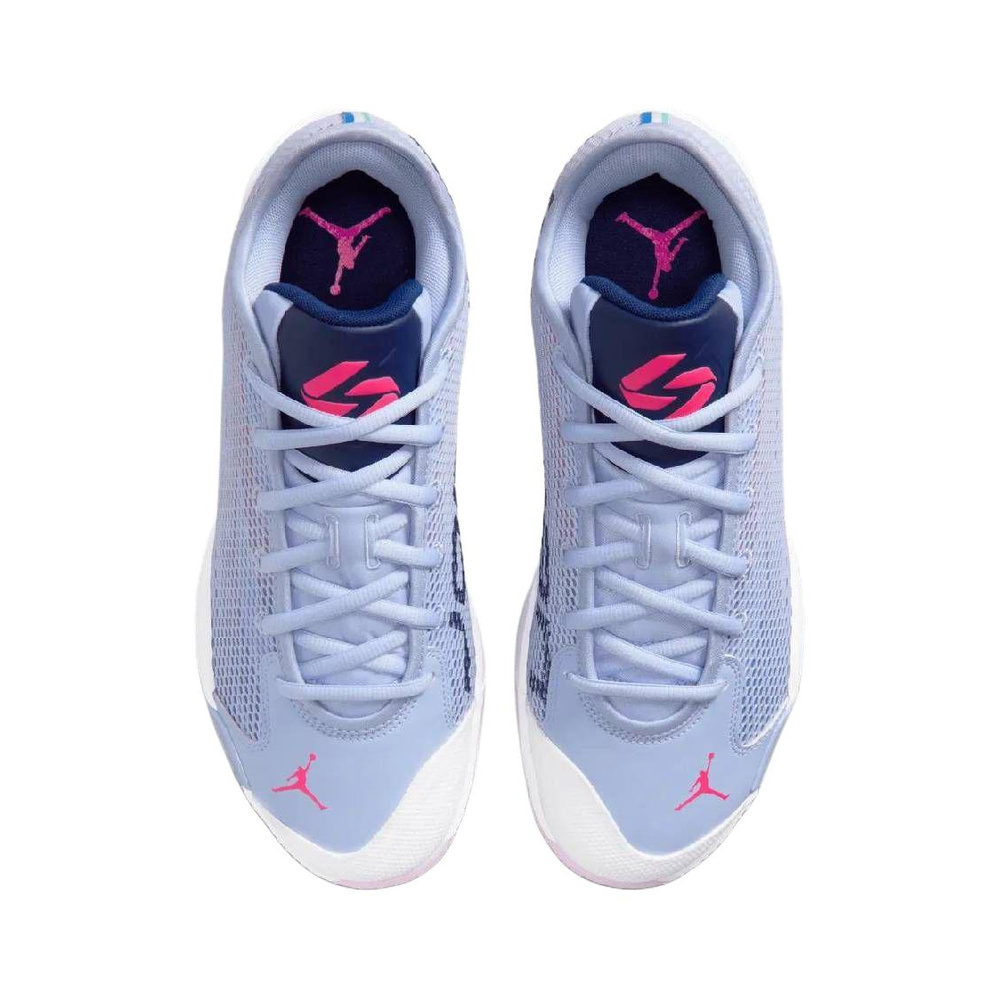 Air Jordan Luka .77 'White / Metallic Silver / Pink Rise' Мужские
