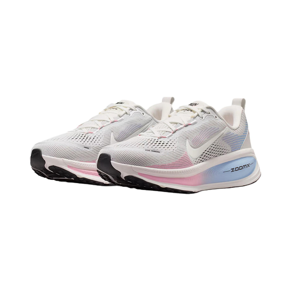 Nike Vomero 18 'Summit White / Medium Soft Pink / Metallic Silver / Summit White' Женские