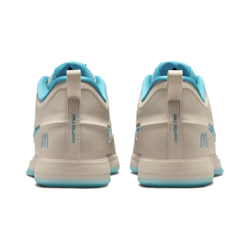 Nike Book 2 'White / Black / Cool Grey / Metallic Cool Grey' Мужские
