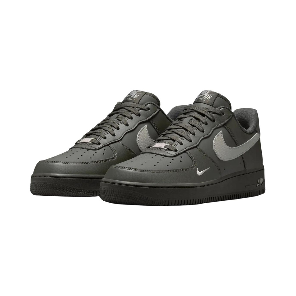 Nike Air Force 1 'White / Black / Reflect Silver' Мужские