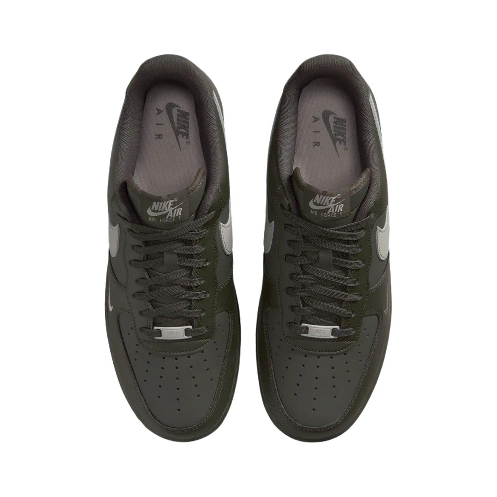 Nike Air Force 1 'White / Black / Reflect Silver' Мужские