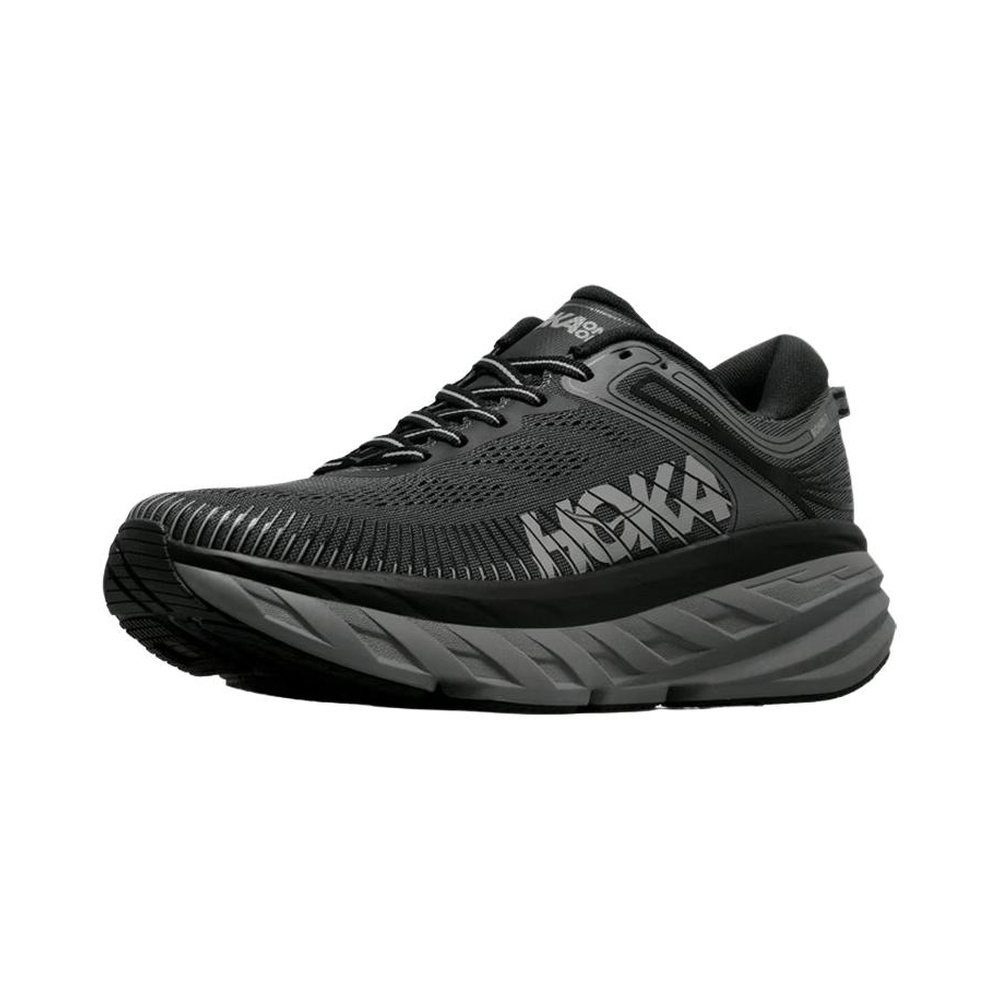 Hoka Bondi 7 'Black Grey' Мужские