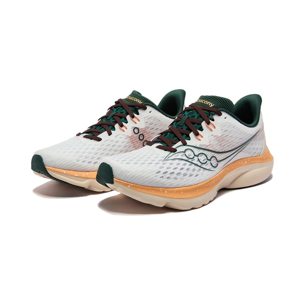 Saucony Kinvara 'White Green' Мужские