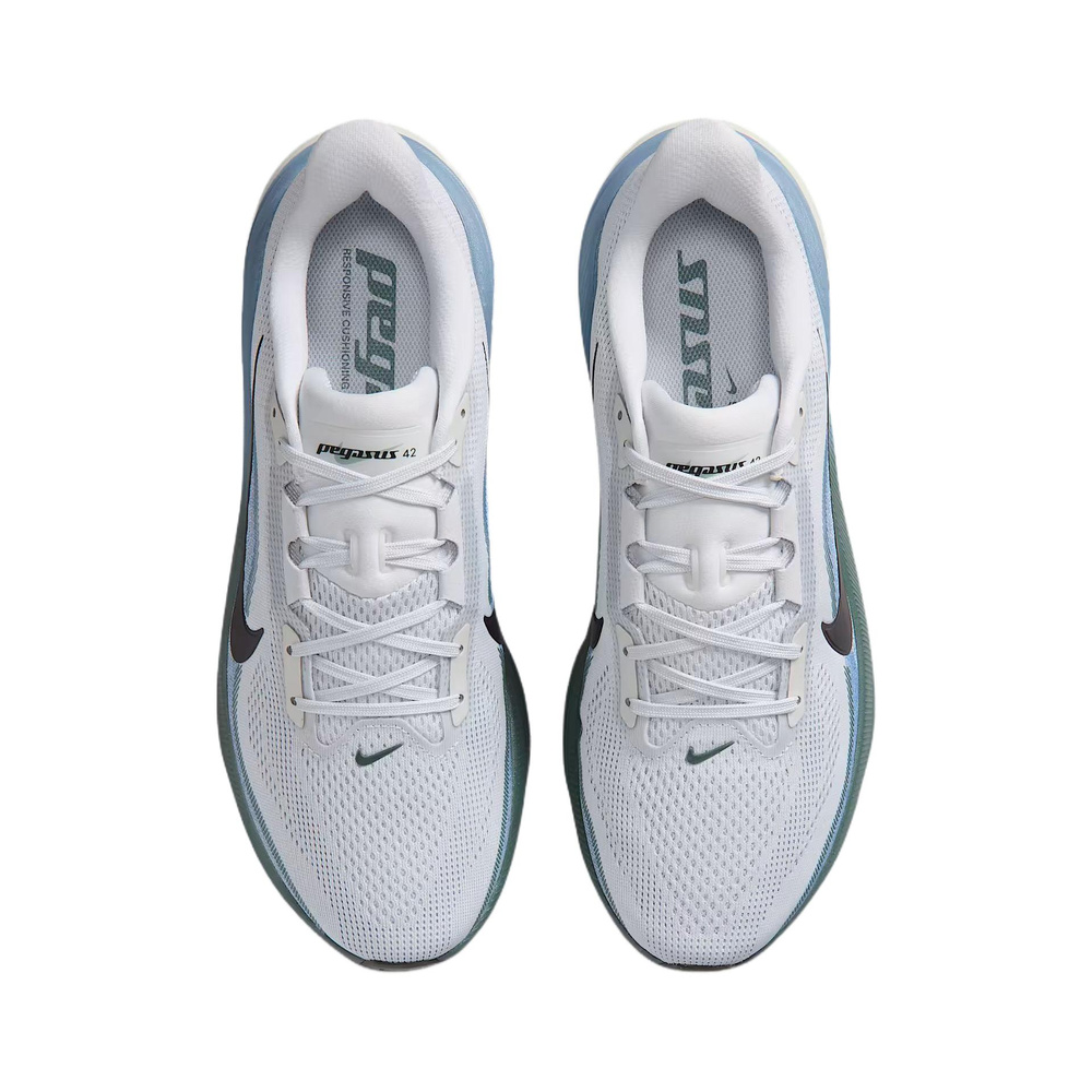 Nike Pegasus 42 'Pure Platinum / Work Blue / Mineral Slate / Dark Obsidian' Мужские