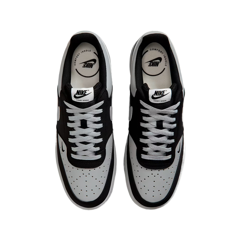 Nike Court Vision 'Black / Gamma Blue / Metallic Silver' Мужские