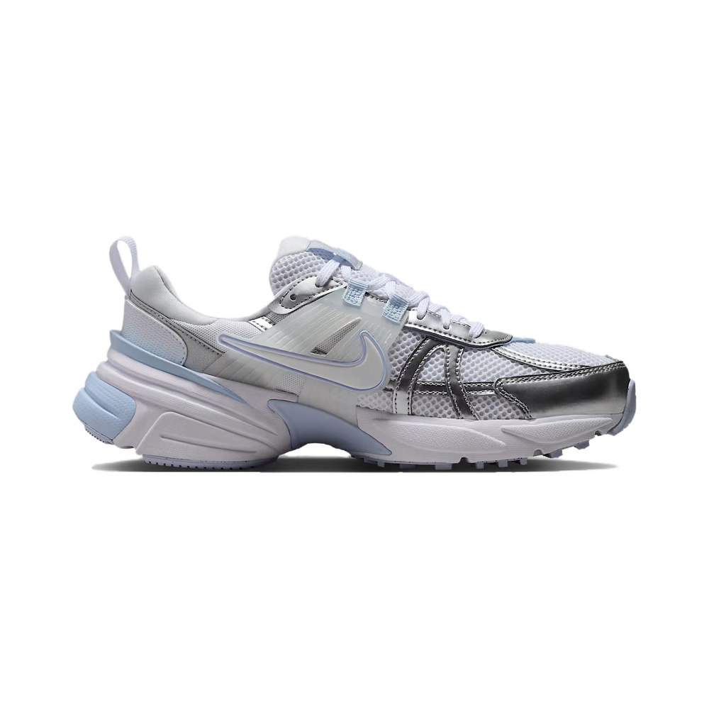 Nike V2K Run 'White / Metallic Silver / Hydrogen Blue / White' Женские