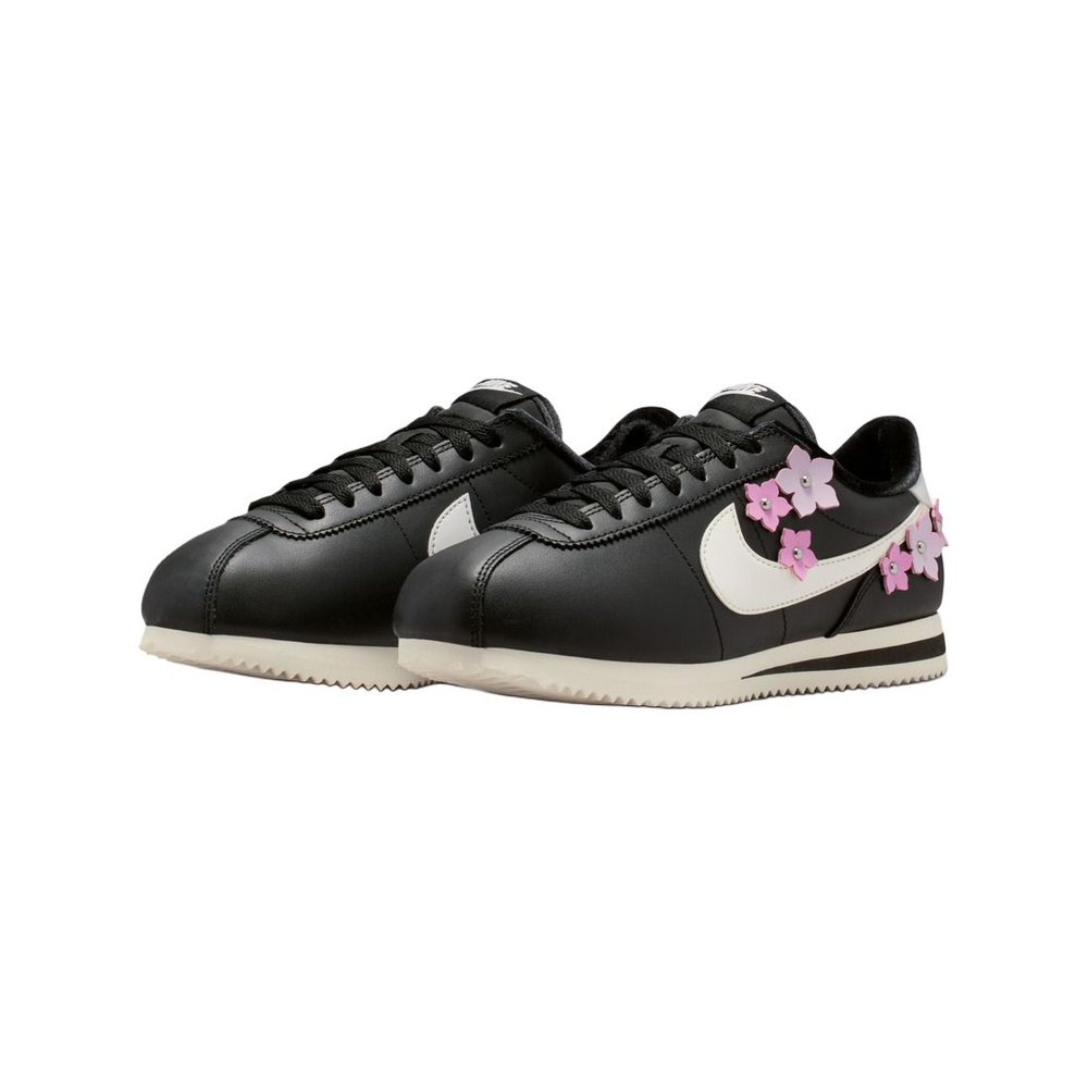 Nike Cortez 'White / Black / Reflect Silver' Женские