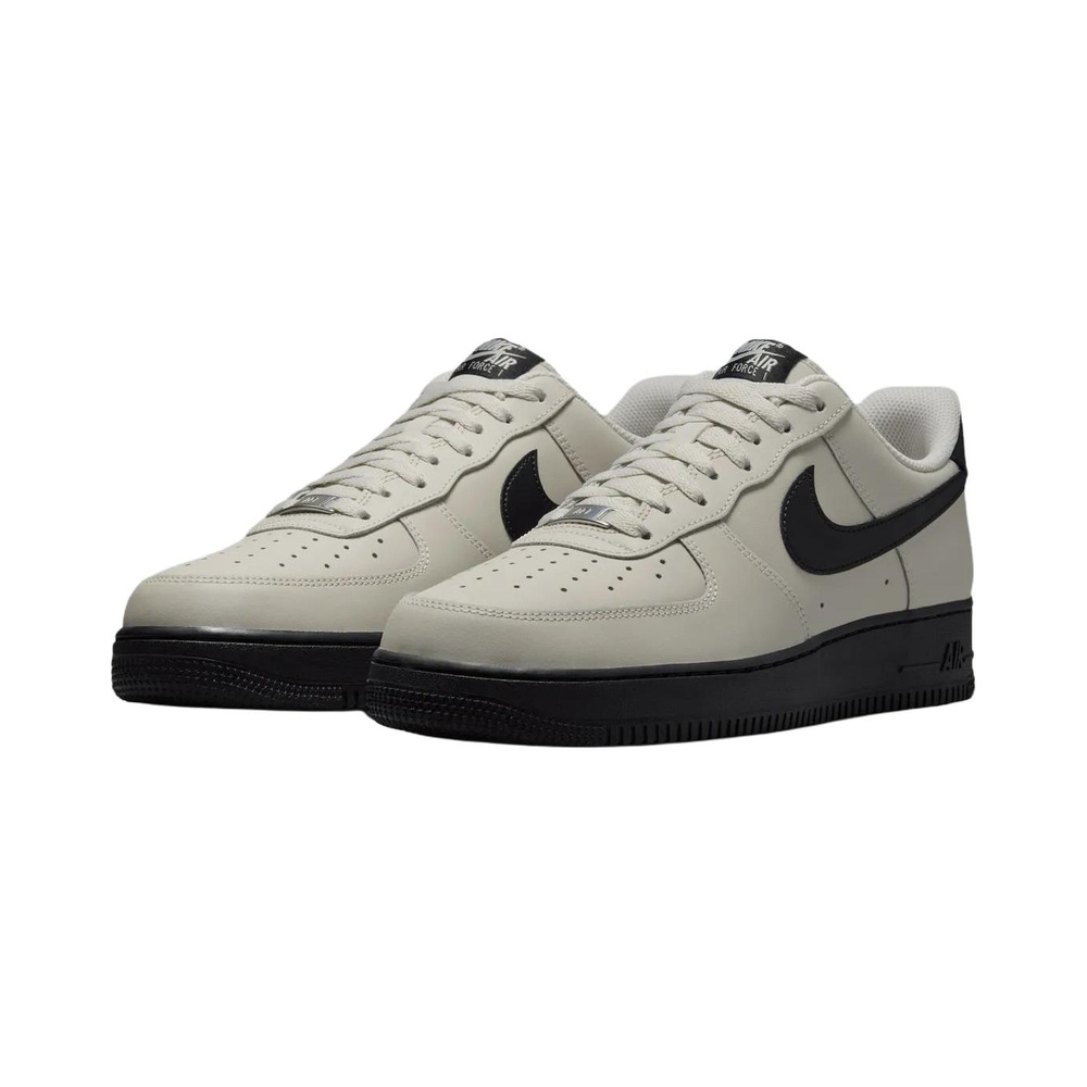 Nike Air Force 1 Low 'Light Bone / Black' Мужские