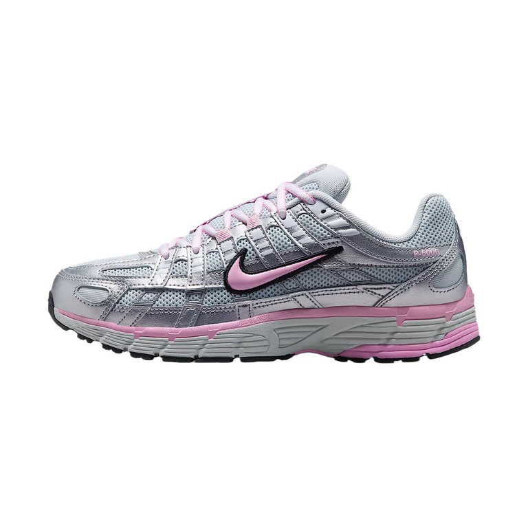 Nike P 6000 'White / Blue Tint / Black / Metallic Silver' Мужские