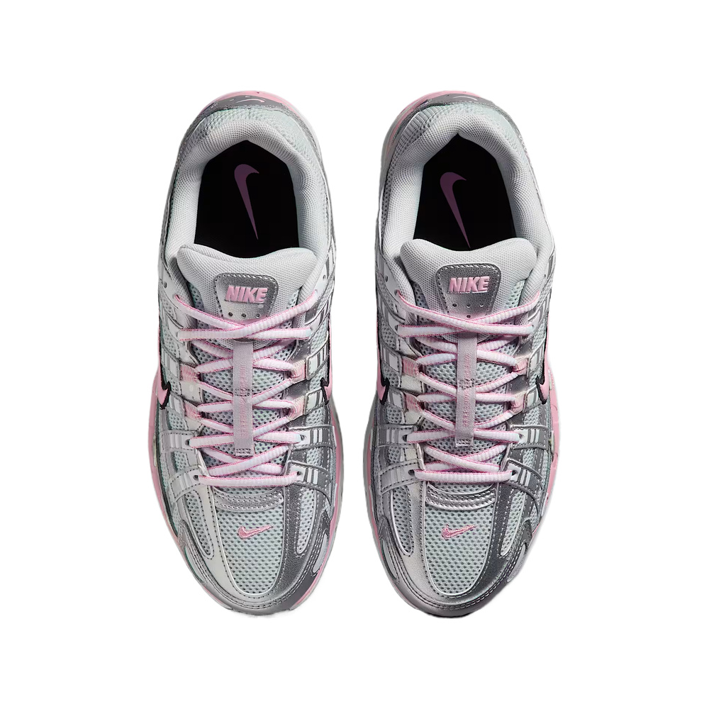 Nike P 6000 'White / Blue Tint / Black / Metallic Silver' Мужские