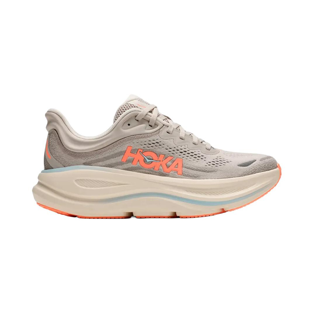 Hoka Bondi 9 'River Rock Grey Mineral Ore' Женские