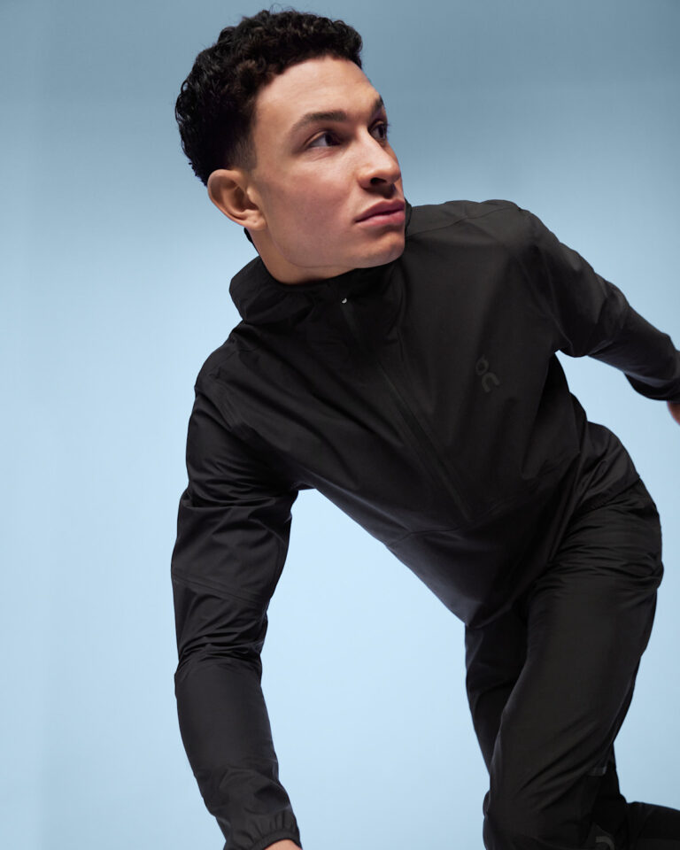 Куртка On Waterproof Anorak «Black» Мужская