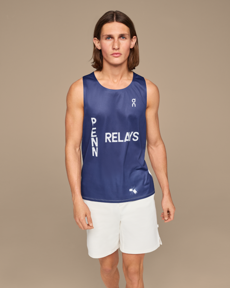 Футболка On Penn Relays Singlet «Indigo» Унисекс
