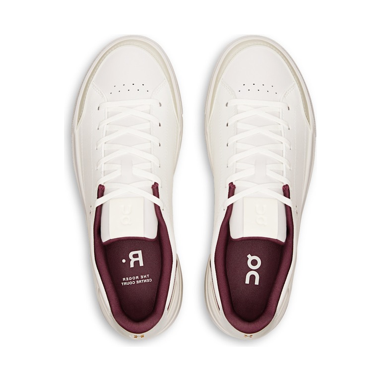 On THE ROGER Centre Court 'Ivory Maroon' Женские