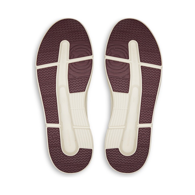 On THE ROGER Centre Court 'Ivory Maroon' Женские