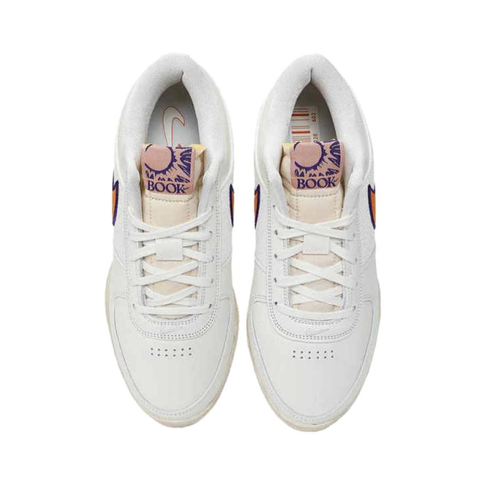 Nike Book 1 'White / Metallic Silver / Black' Мужские