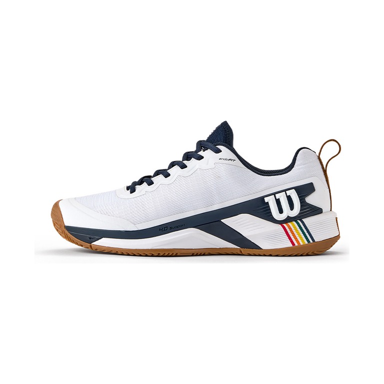 Wilson Rush Pro 4.5 'White / Navy Blue / Brown' Мужские