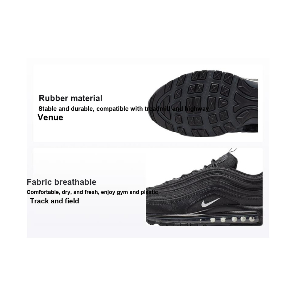 Nike Air Max 97 'Black / Medium Ash / Smoke Grey' Мужские