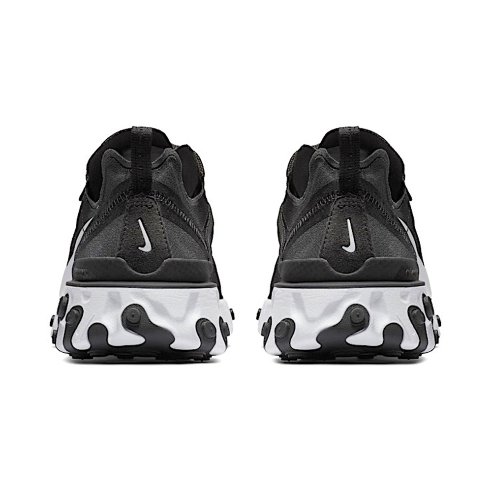 Nike React Element 55 'Obsidian / Lime Blast / Polar / Pink Foam' Женские