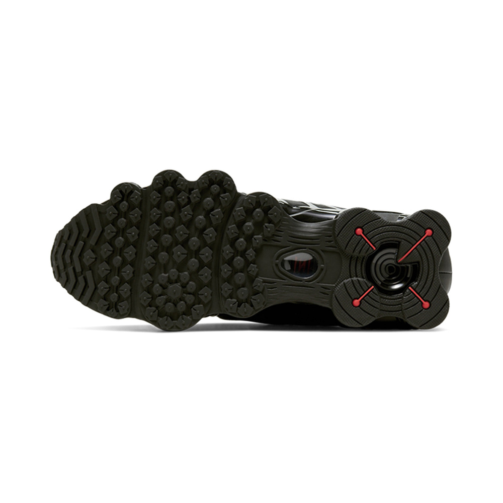 Nike Shox TL Series 'Black / Metallic Hematite / Max Orange / Black' Мужские