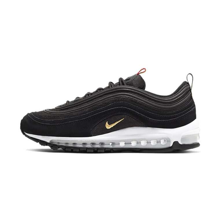 Nike Air Max 97 'Black / Hyper Crimson / White / Chrome' Мужские