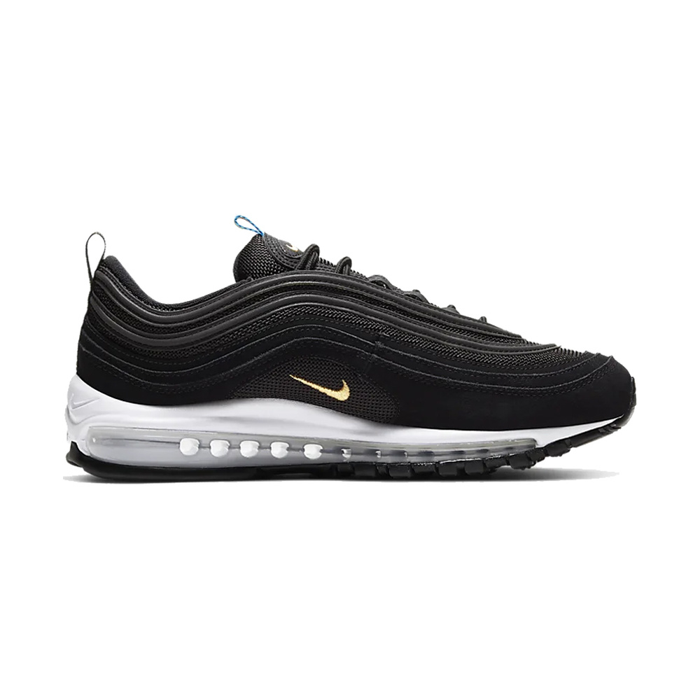 Nike Air Max 97 'Black / Hyper Crimson / White / Chrome' Мужские
