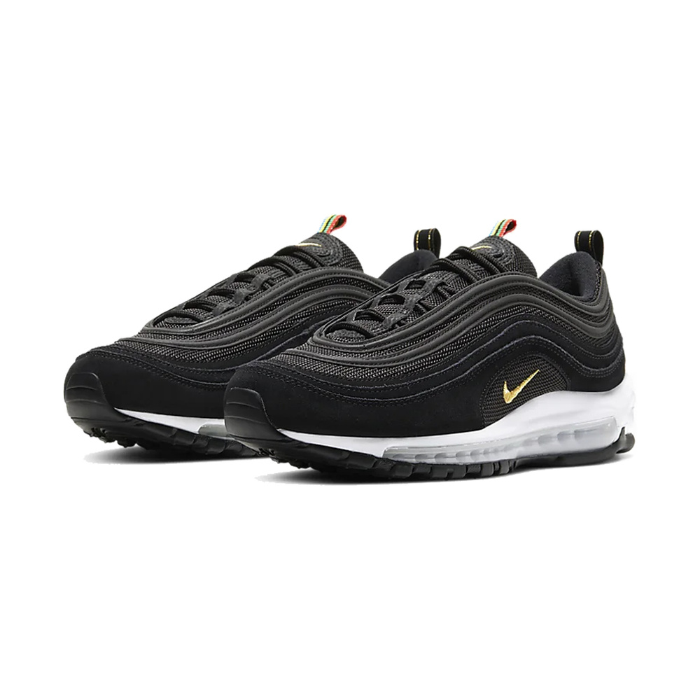 Nike Air Max 97 'Black / Hyper Crimson / White / Chrome' Мужские