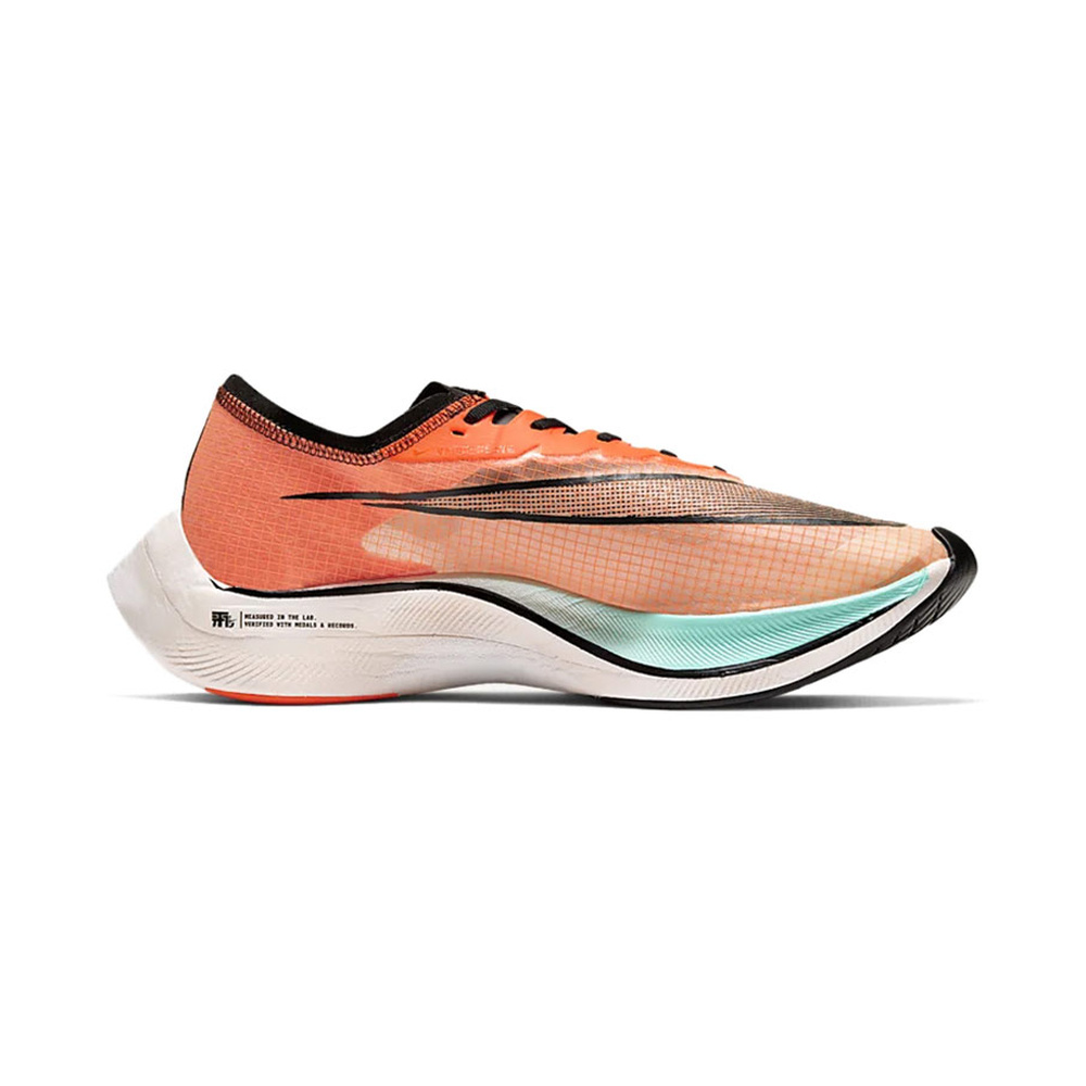 Nike Zoomx Vaporfly 'Obsidian / Lime Blast / Polar / Pink Foam' Мужские
