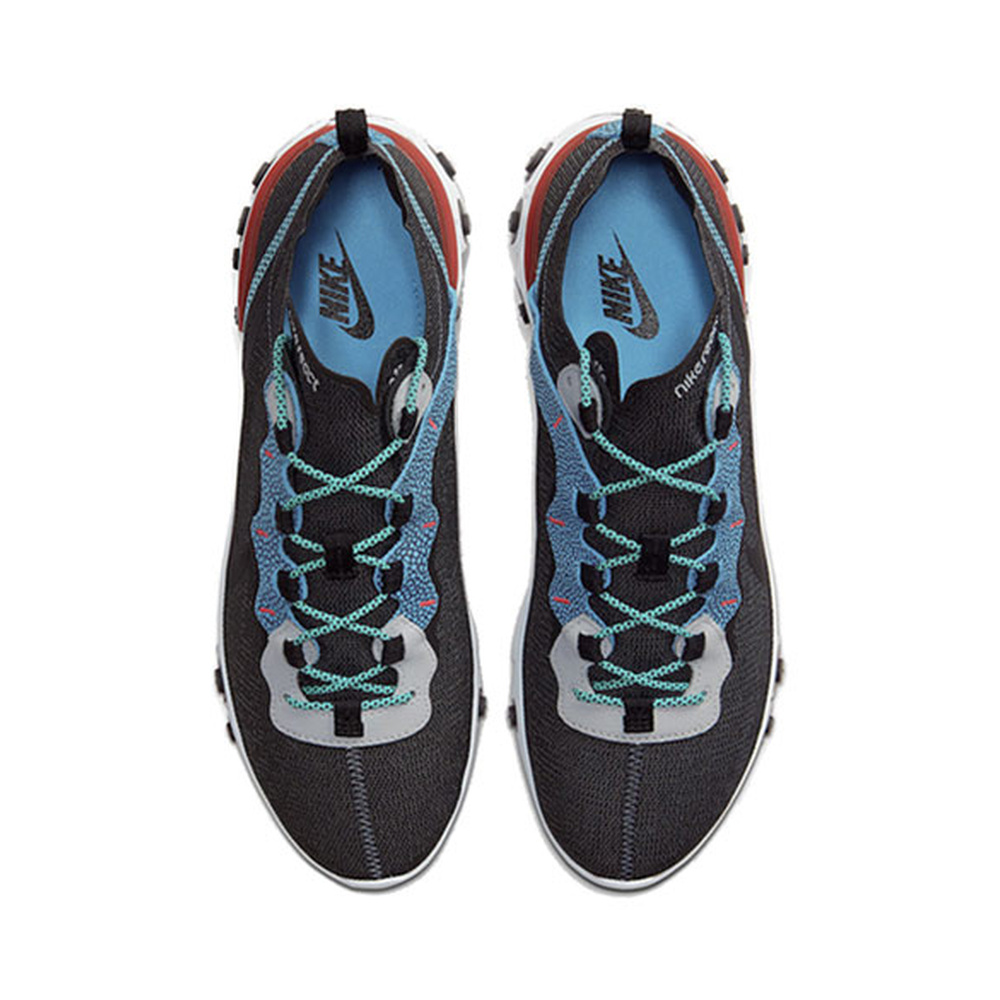 Nike React Element 55 'Black / Dark Smoke Grey / Black' Мужские
