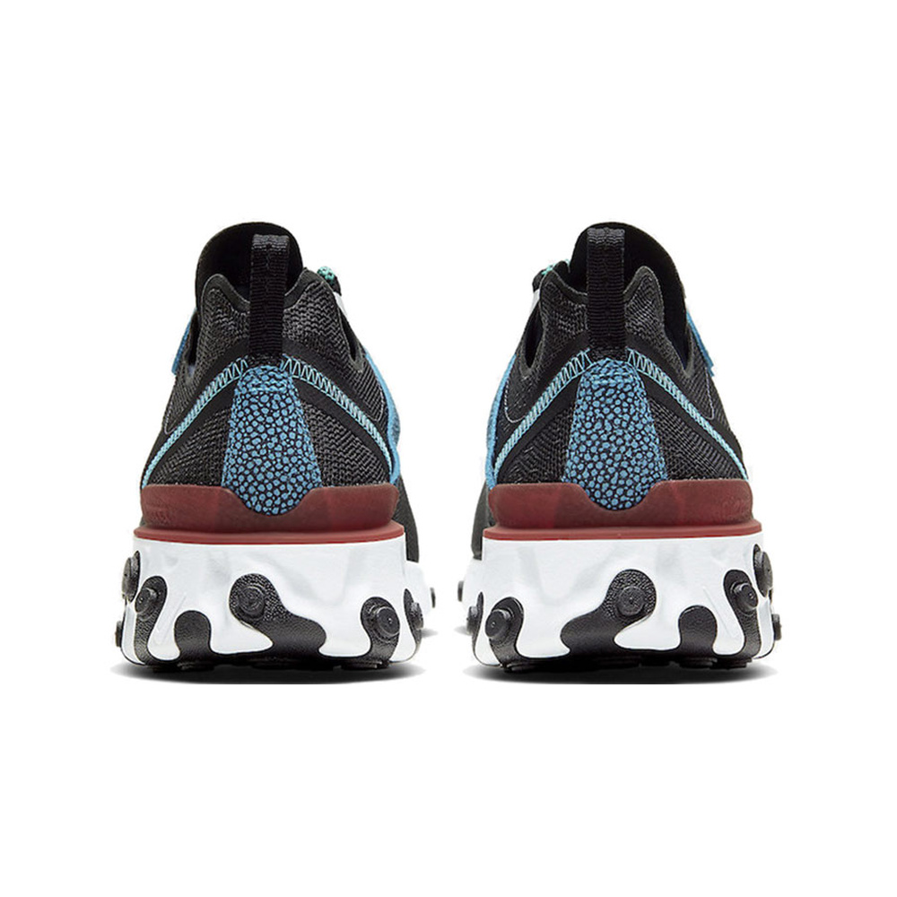 Nike React Element 55 'Black / Dark Smoke Grey / Black' Мужские
