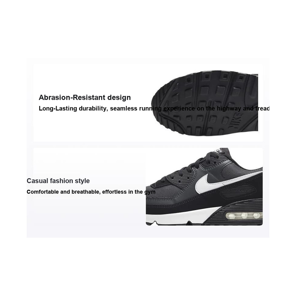 Nike Air Max 90 'Iron Grey / Dark Smoke Grey / Black / White' Мужские