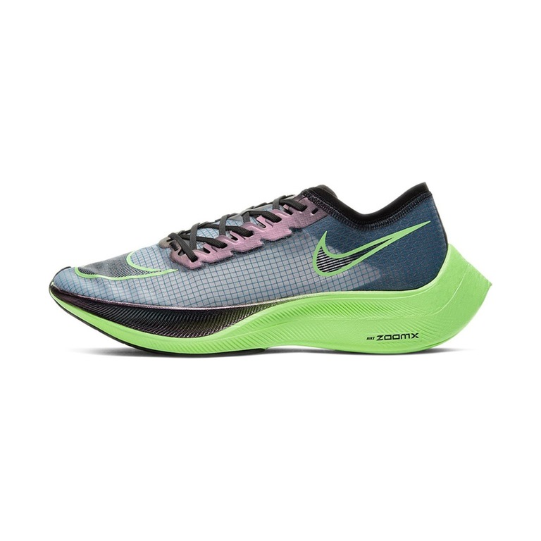 Nike ZoomX Vaporfly 'Obsidian / Lime Blast / Polar / Pink Foam' Мужские