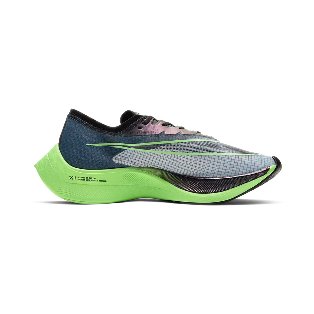 Nike Zoomx Vaporfly 'Obsidian / Lime Blast / Polar / Pink Foam' Мужские