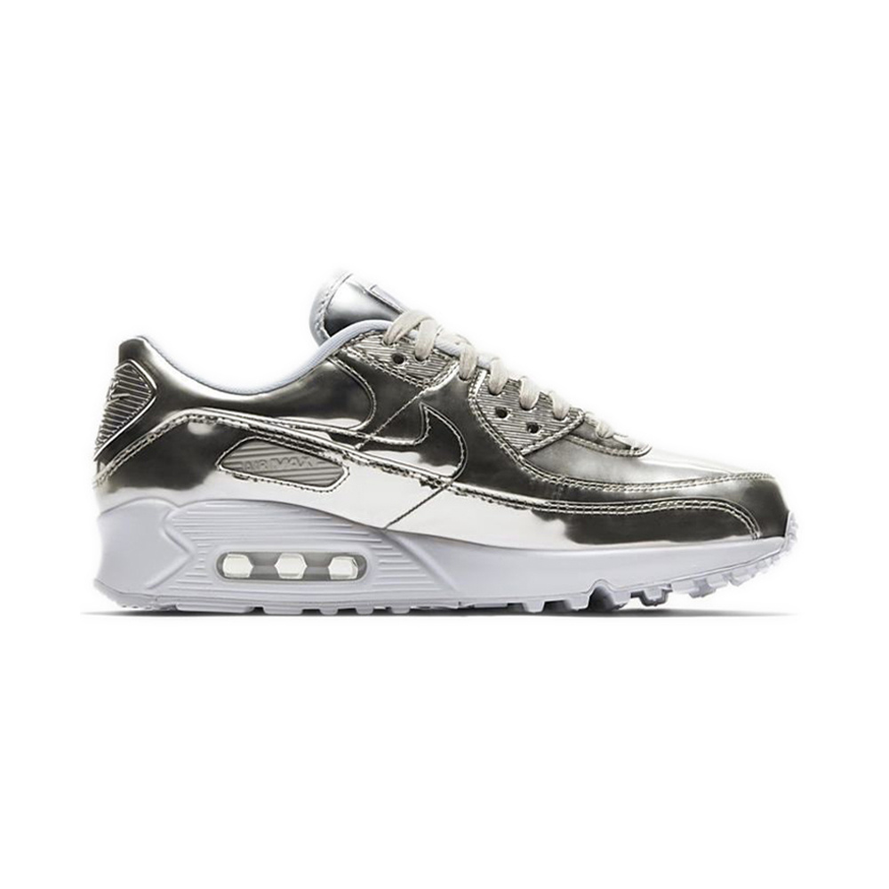 Nike Air Max 90 'Chrome / Pure Platinum / White / Chrome' Женские
