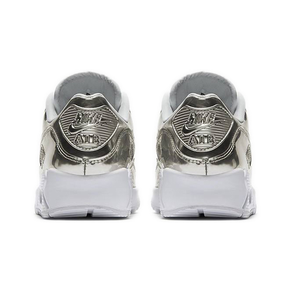 Nike Air Max 90 'Chrome / Pure Platinum / White / Chrome' Женские