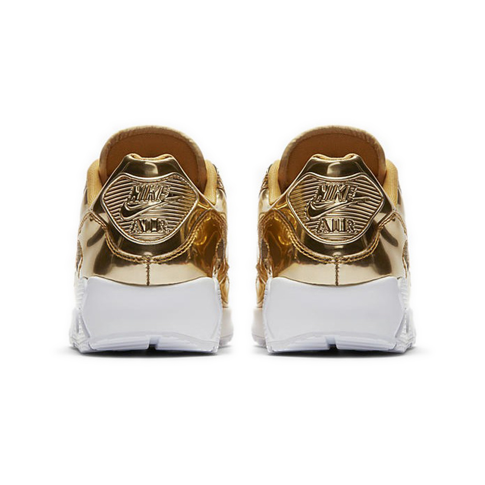 Nike Air Max 90 'Pale Ivory / University Red / Gum Dark Brown / Thunder Blue' Женские