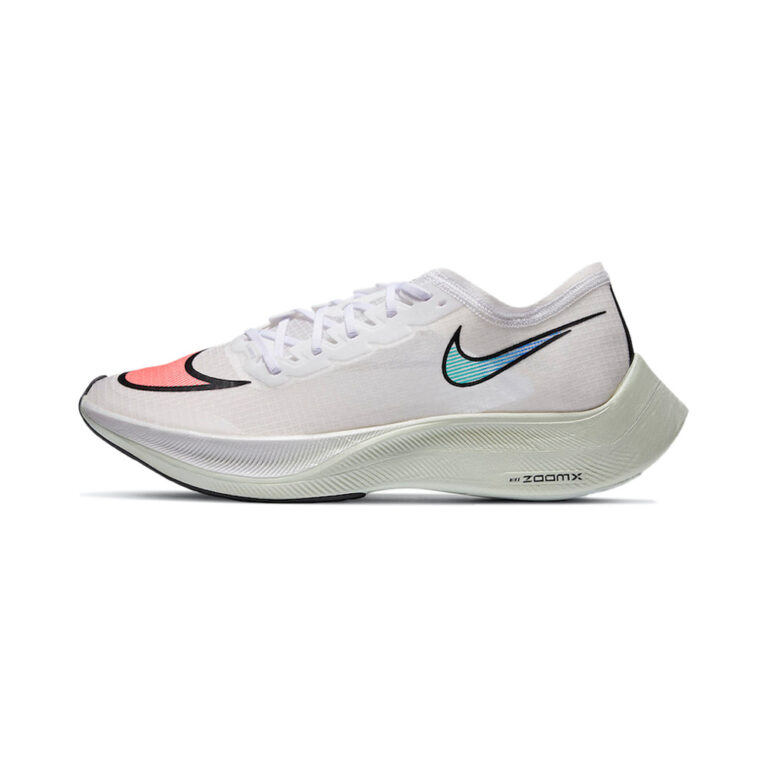 Nike Zoomx Vaporfly 'White / Pure Platinum / Metallic Silver / Dark Obsidian' Мужские