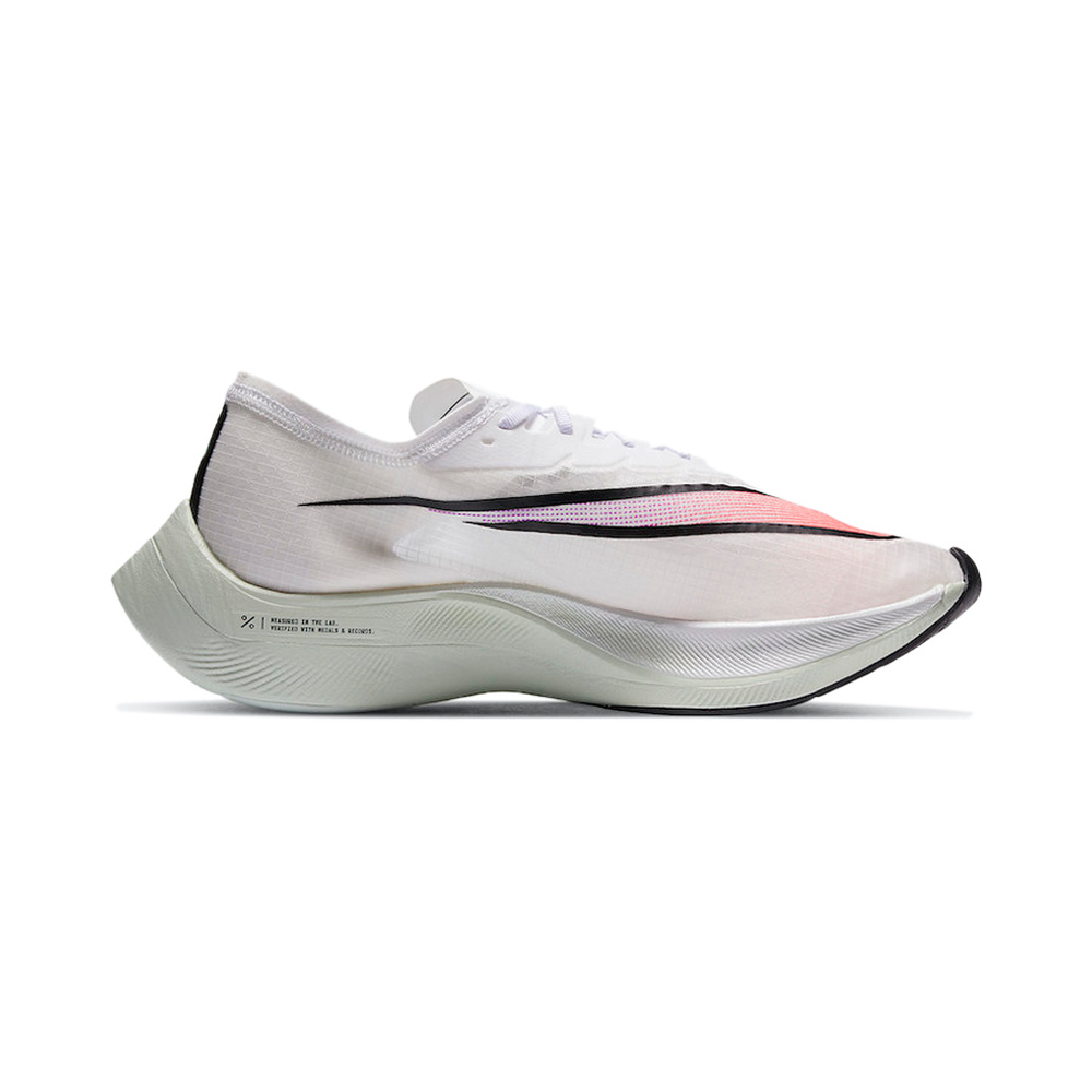 Nike ZoomX Vaporfly 'White / Pure Platinum / Metallic Silver / Dark Obsidian' Мужские