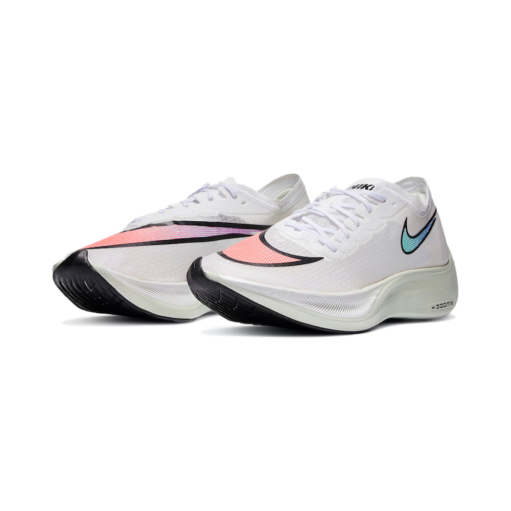 Nike ZoomX Vaporfly 'White / Pure Platinum / Metallic Silver / Dark Obsidian' Мужские