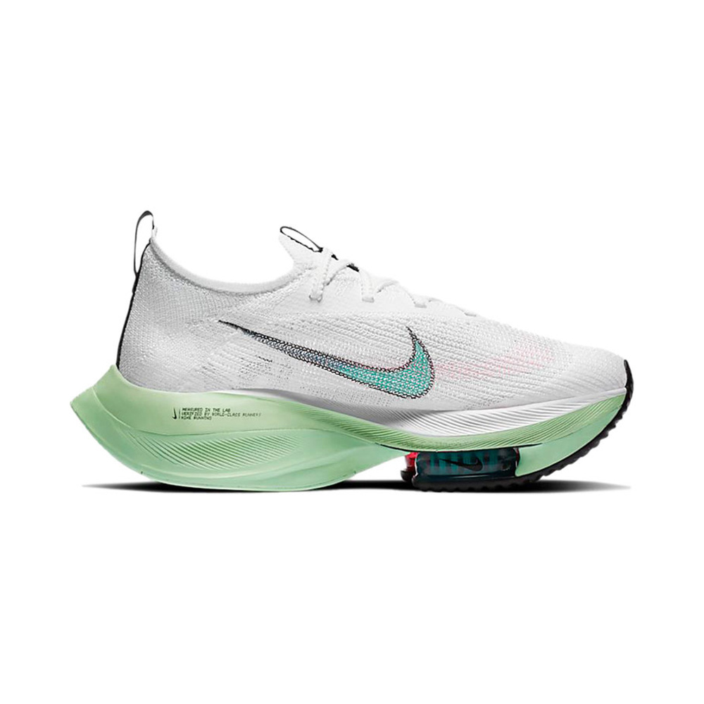 Nike Air Zoom Alphafly 'White / University Gold / Pinksicle / Dark Smoke Grey' Женские
