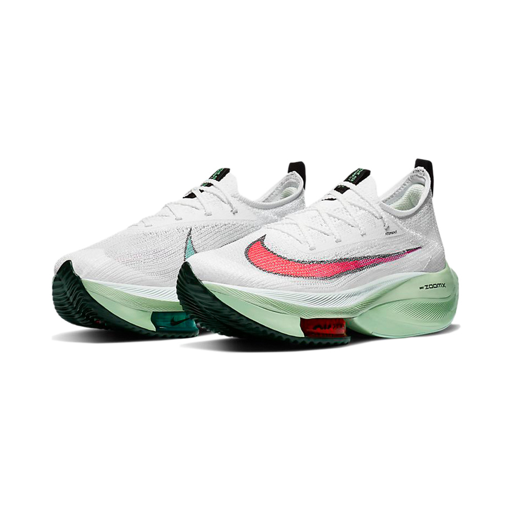 Nike Air Zoom Alphafly 'White / University Gold / Pinksicle / Dark Smoke Grey' Женские