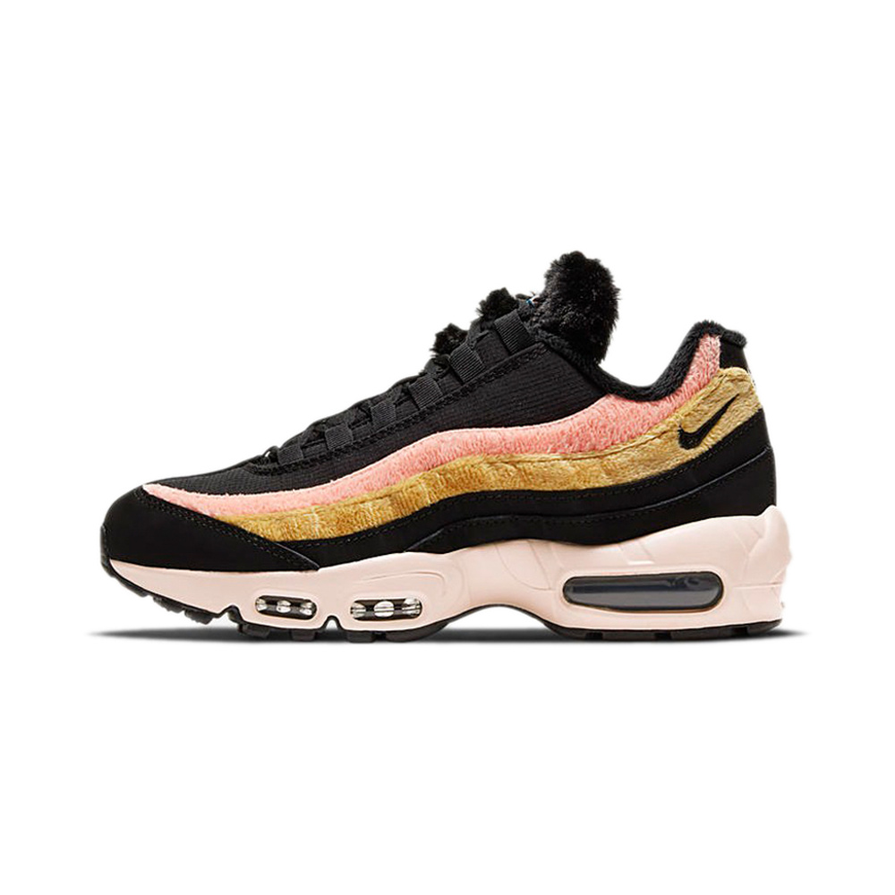 Nike Air Max 95 'Black / Hyper Crimson / White / Chrome' Женские
