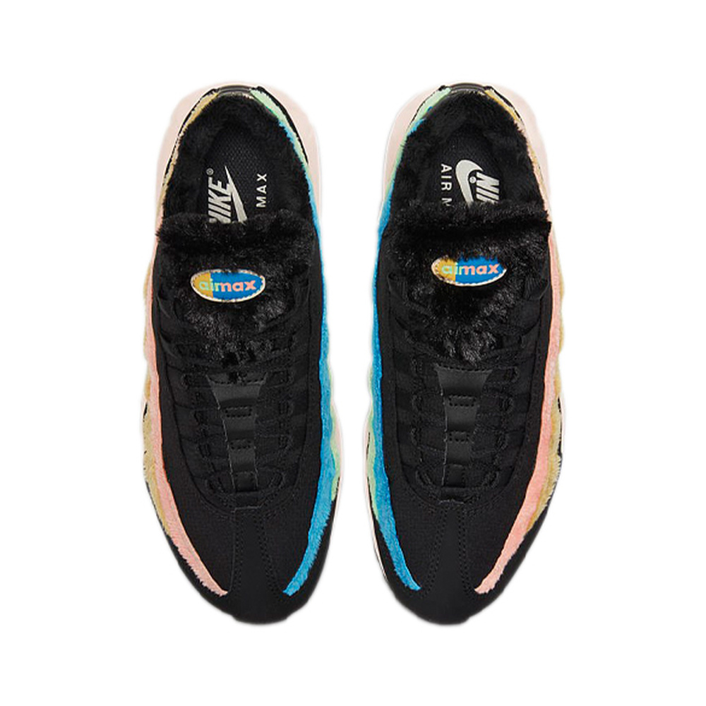 Nike Air Max 95 'Black / Hyper Crimson / White / Chrome' Женские