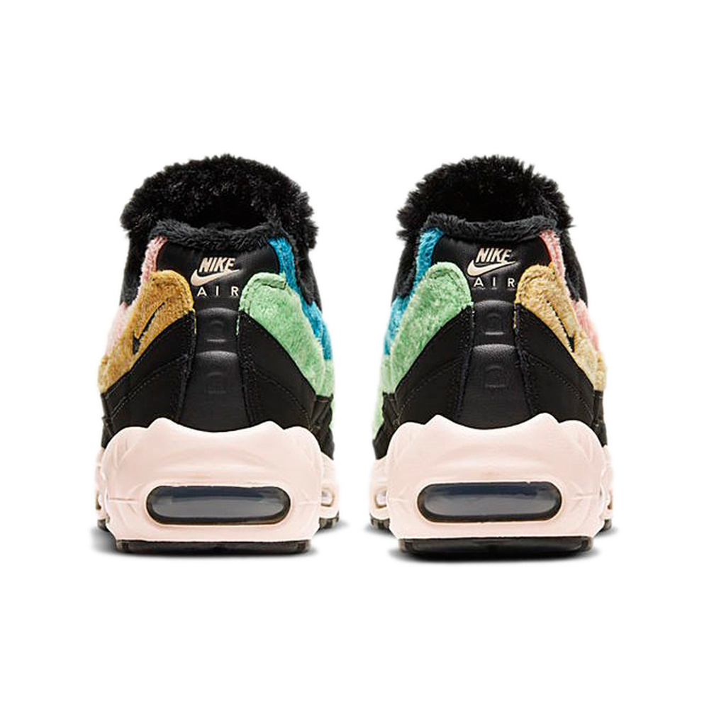 Nike Air Max 95 'Black / Hyper Crimson / White / Chrome' Женские