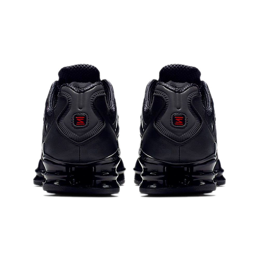 Nike Shox TL Series 'Black / Metallic Hematite / Max Orange / Black' Женские