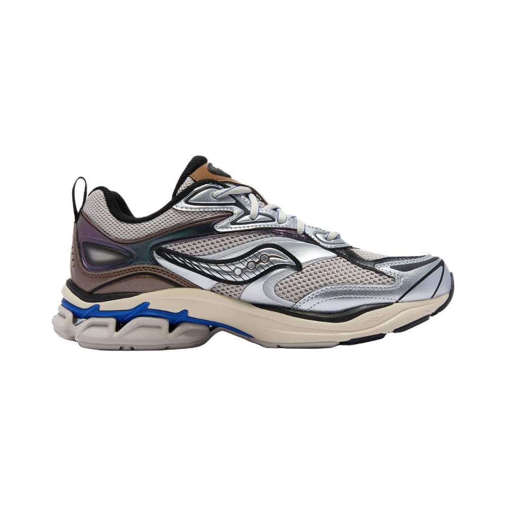 Saucony Grid Fusion 'Grey Silver' Мужские