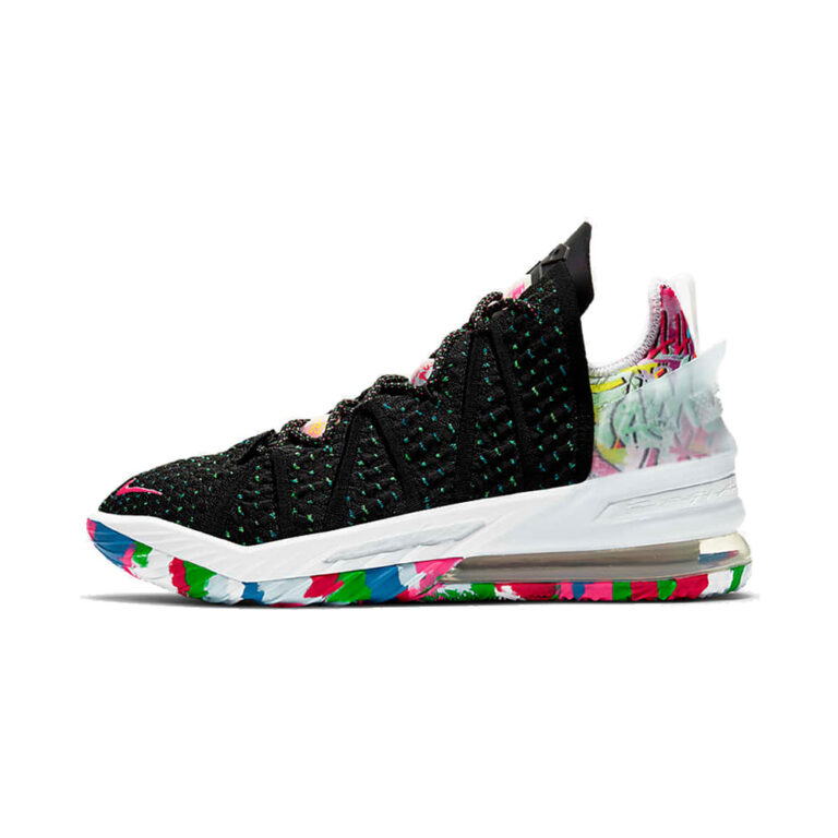 Nike Lebron 18 'Light Smoke Grey / Photon Dust / Hyper Crimson / Chrome' Мужские