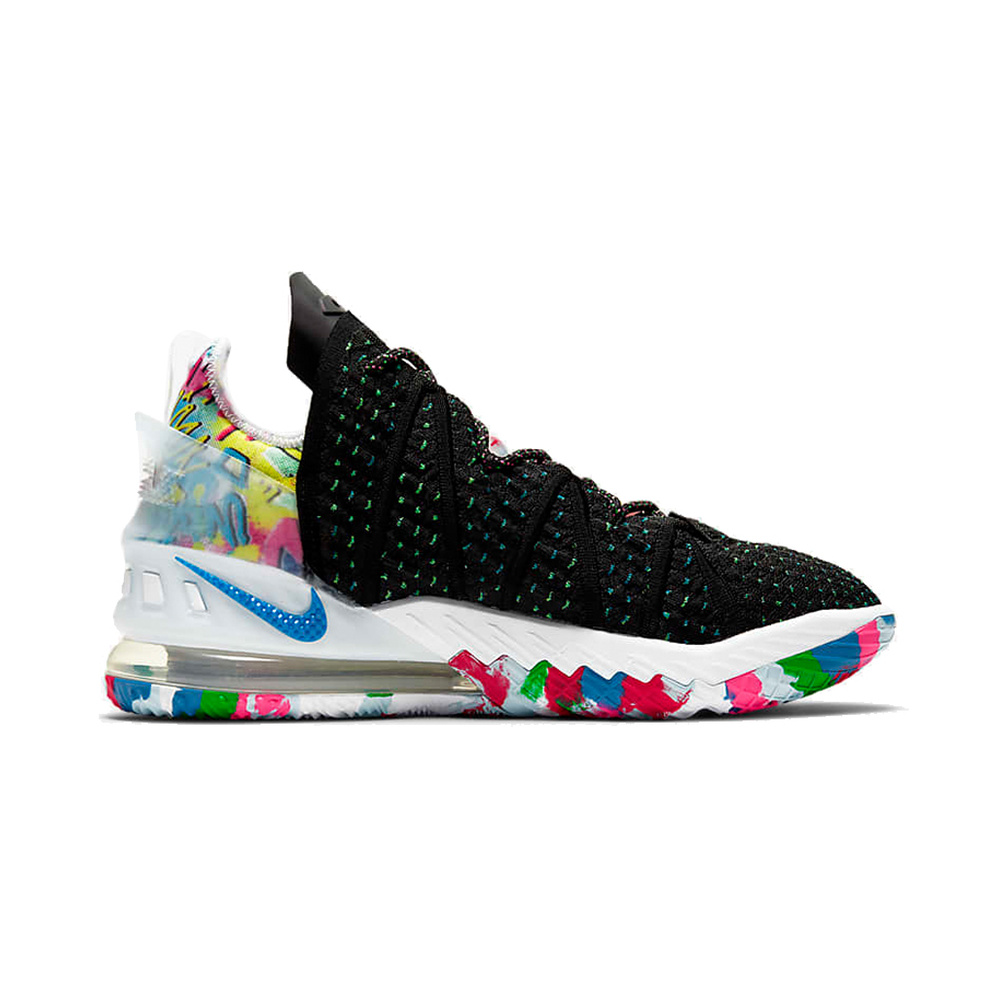 Nike Lebron 18 'Light Smoke Grey / Photon Dust / Hyper Crimson / Chrome' Мужские