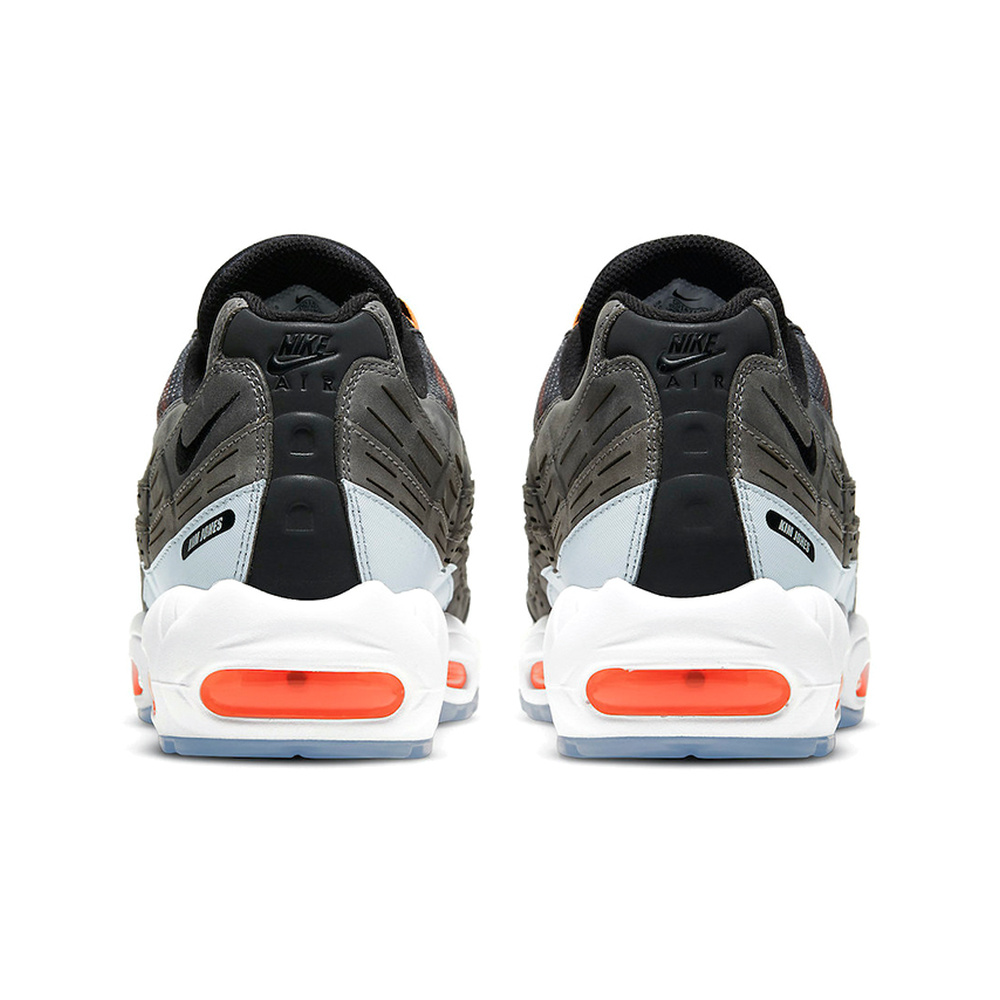 Nike Air Max 95 'Black / Hyper Crimson / White / Chrome' Мужские