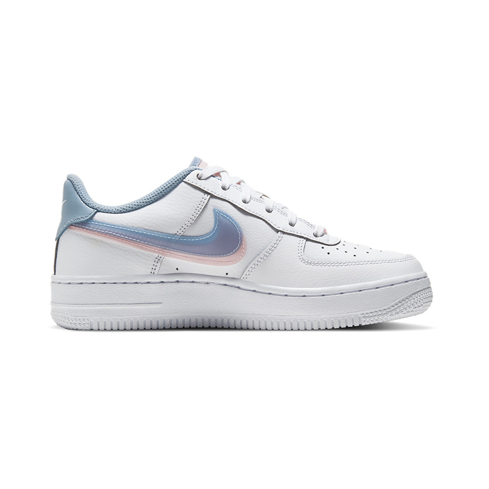 Nike Air Force 'White / Work Blue / Wolf Grey' Унисекс